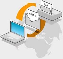 sending fax through e-mail